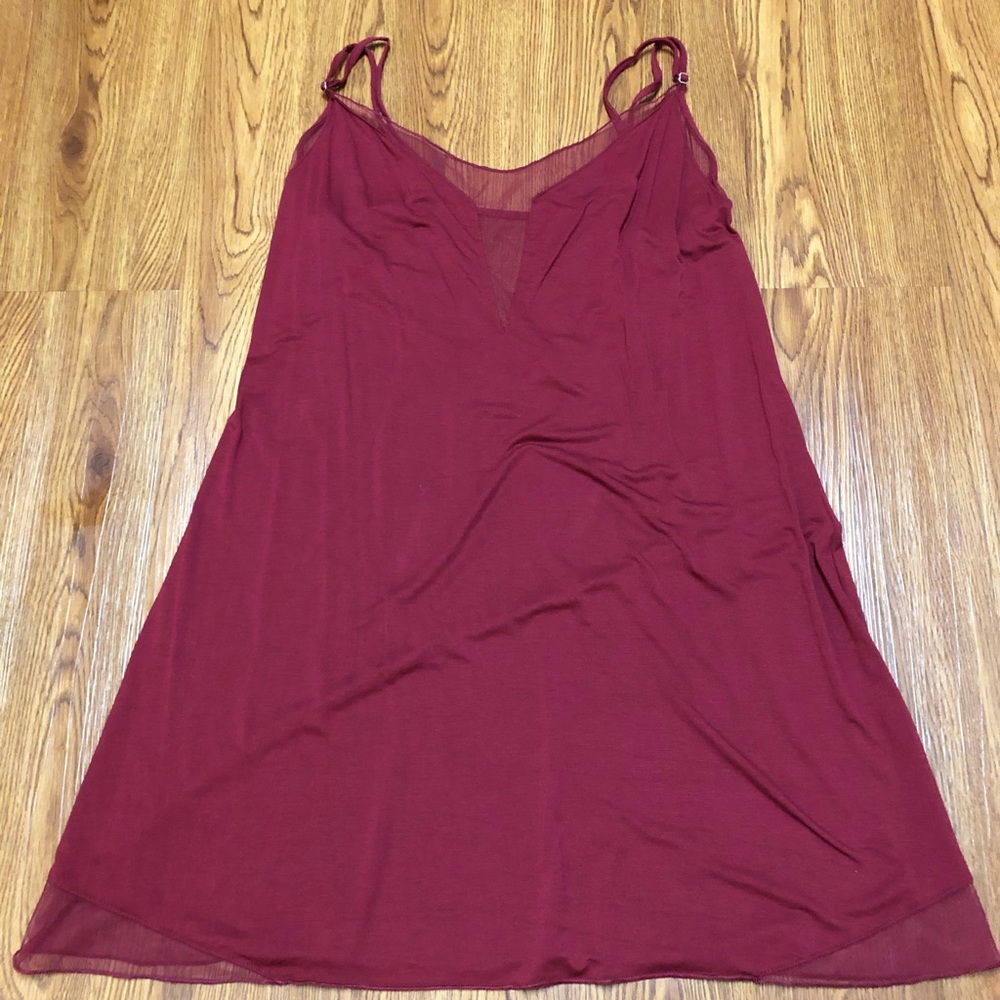 NWOT red super soft  slip